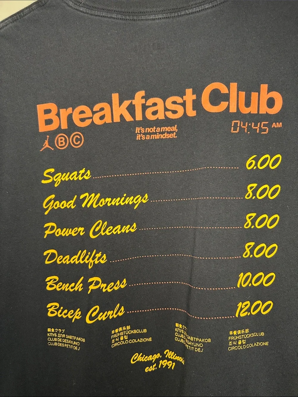 Jordan Breakfast Club Black 